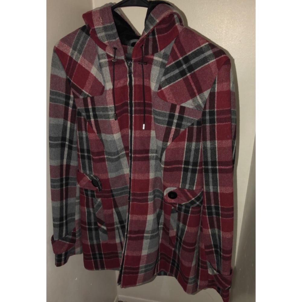 😊Plaid Coat😊